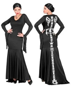 Alien Skelett Kleid Frauenkostüm