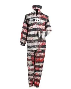 Blutiges Gefangenen Kostüm