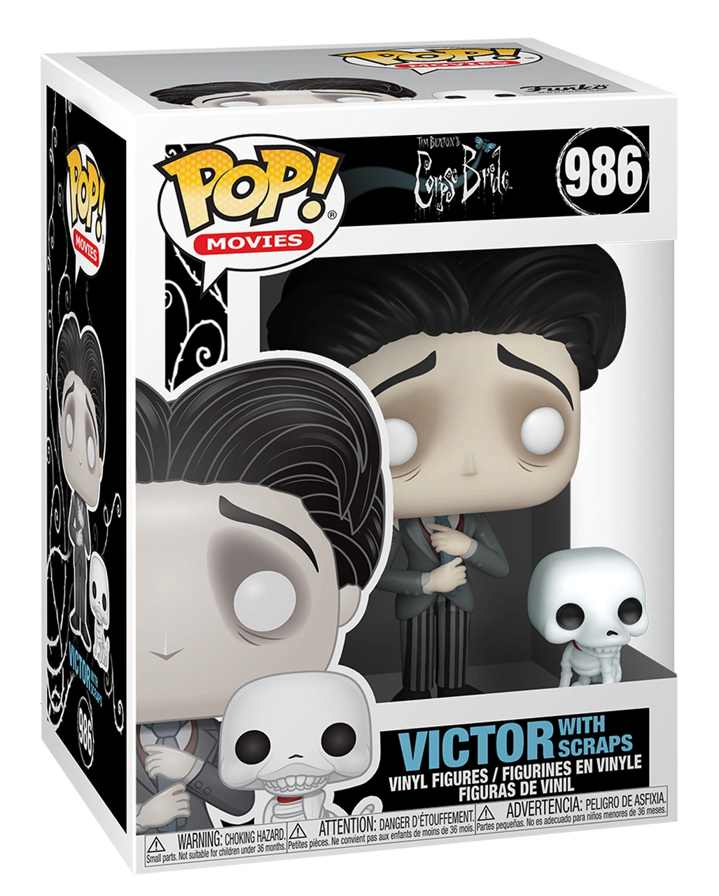Corpse Bride - Victor & Scraps Funko Pop! Figur – Bild 2