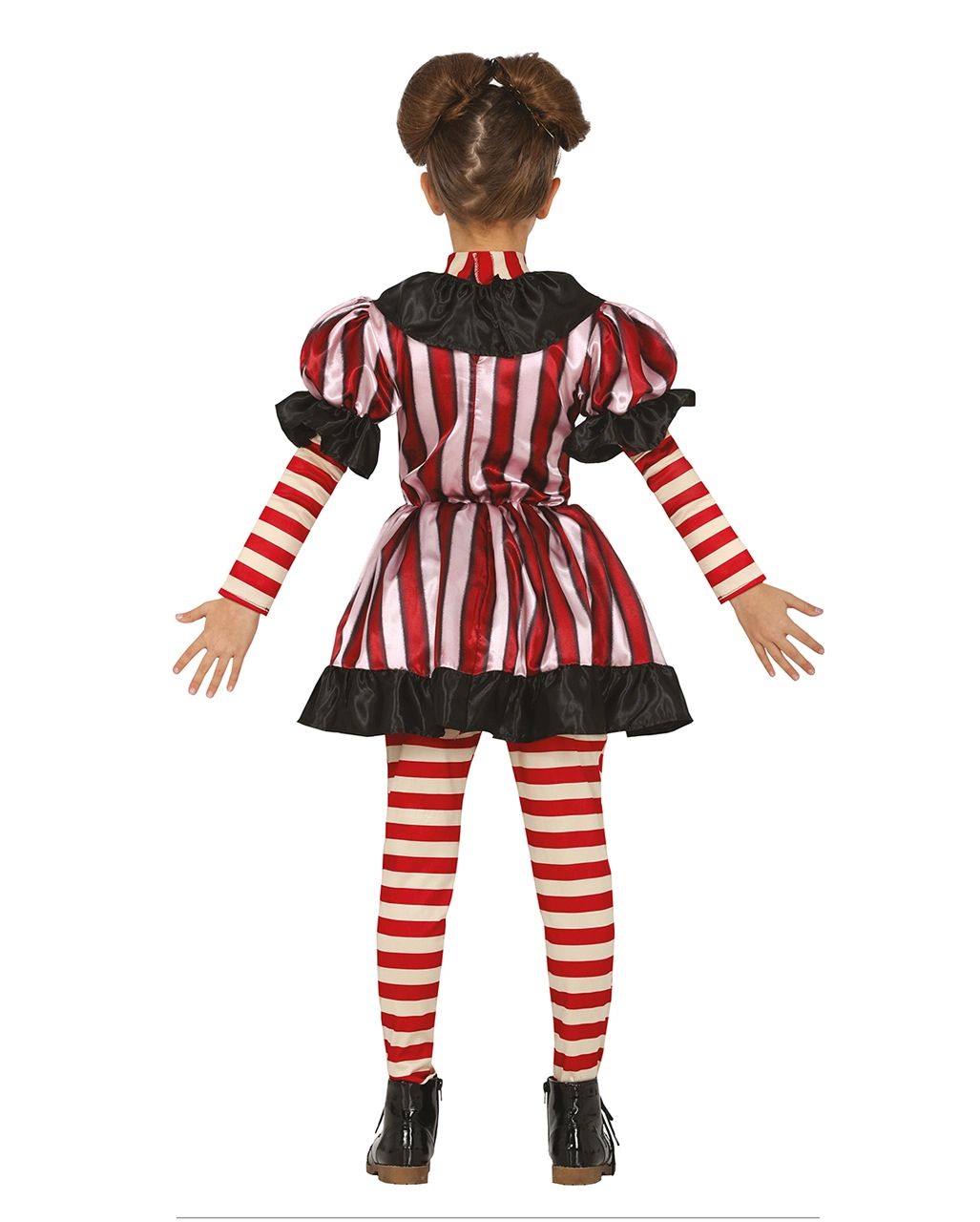 Crazy Clown Girl Kinderkostüm – Bild 2