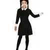 Dark Girl Kinder Kostüm Kleid Schwarz