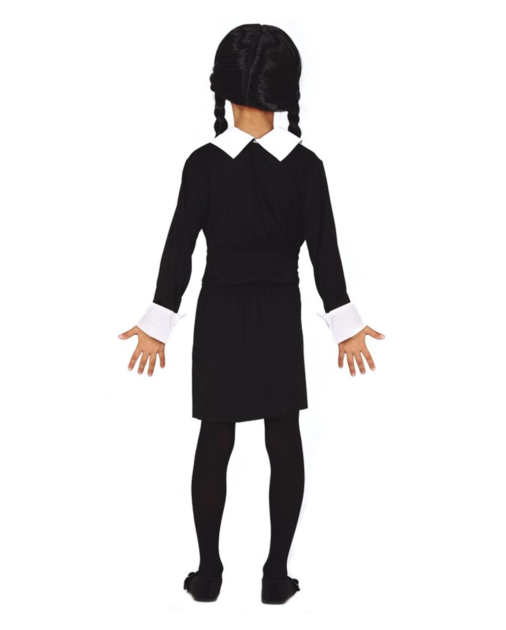 Dark Girl Kinder Kostüm Kleid Schwarz – Bild 2