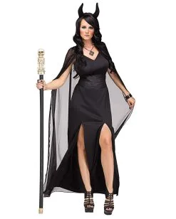 Höllenfürstin Kostüm Mit Hörnern