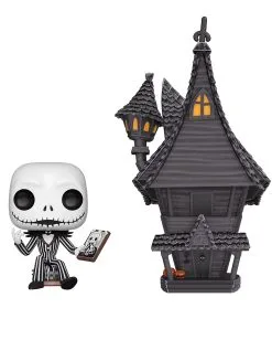 Jack Skellington & Jack's House Funko POP! Figur