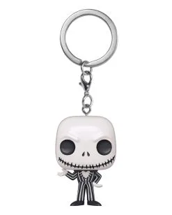 Jack Skellington NBC Metallic Schlüsselanhänger Funko Pocket POP!