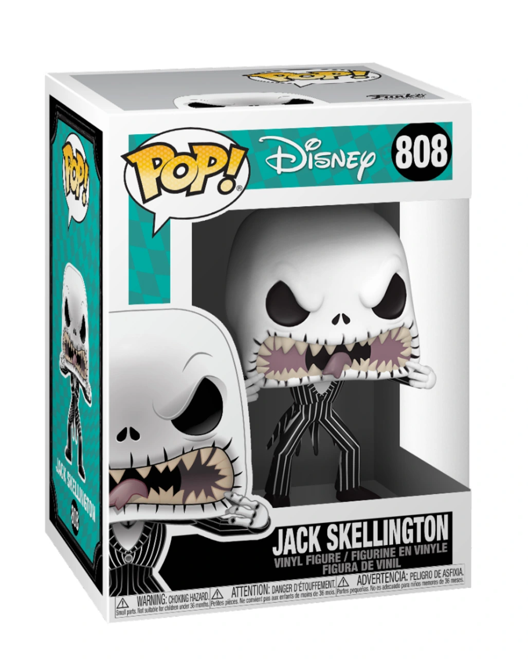 Jack Skellington Scary Face - NBC Funko Pop! Figur – Bild 2