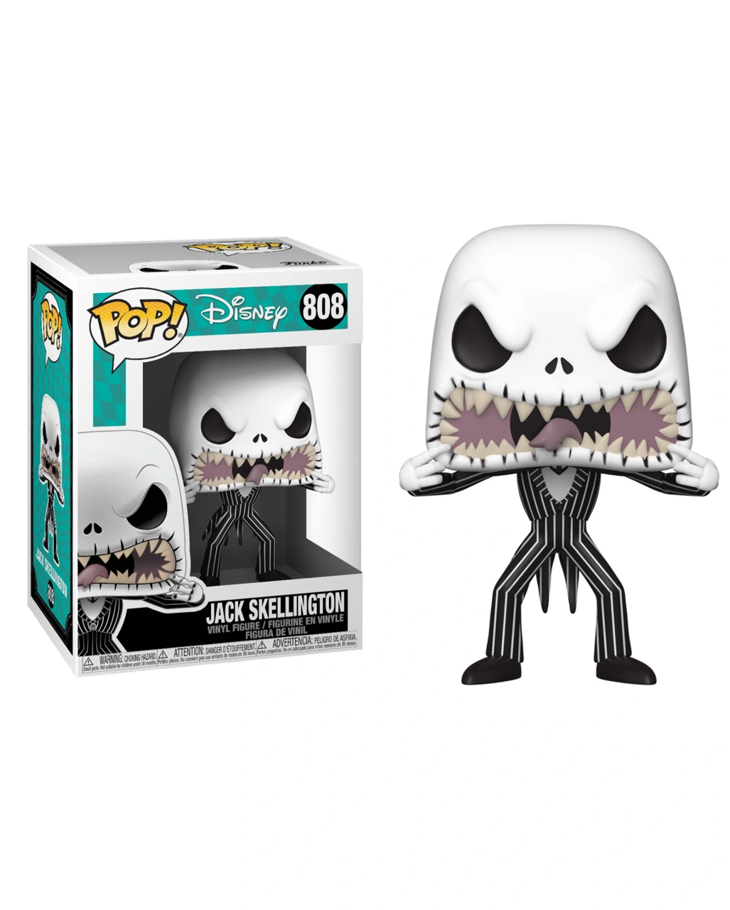 Jack Skellington Scary Face - NBC Funko Pop! Figur – Bild 3