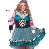 Manic Mad Hatter Plus Size Kostüm Für Damen