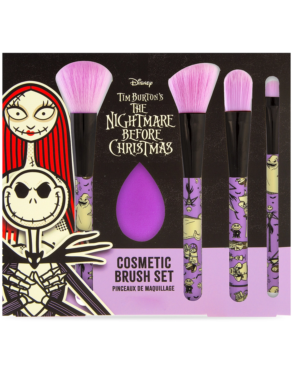 Nightmare Before Christmas Kosmetik Pinsel Set