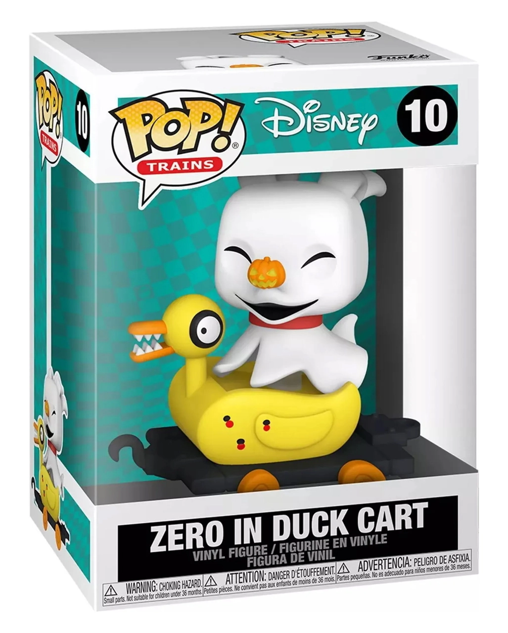 Nightmare Before Christmas - Zero In Duck Cart Funko POP! Figur – Bild 2