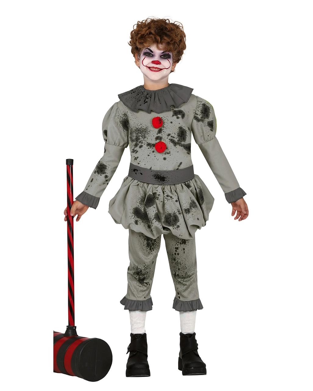 Pepe Der Horrorclown Kinder Kostüm