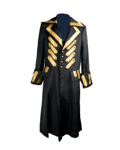 Piratenjacke Deluxe Schwarz