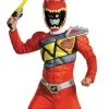 Power Ranger Red Ranger Dino Charge Muskelkostüm