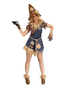 Scary Crow Damen Kostüm