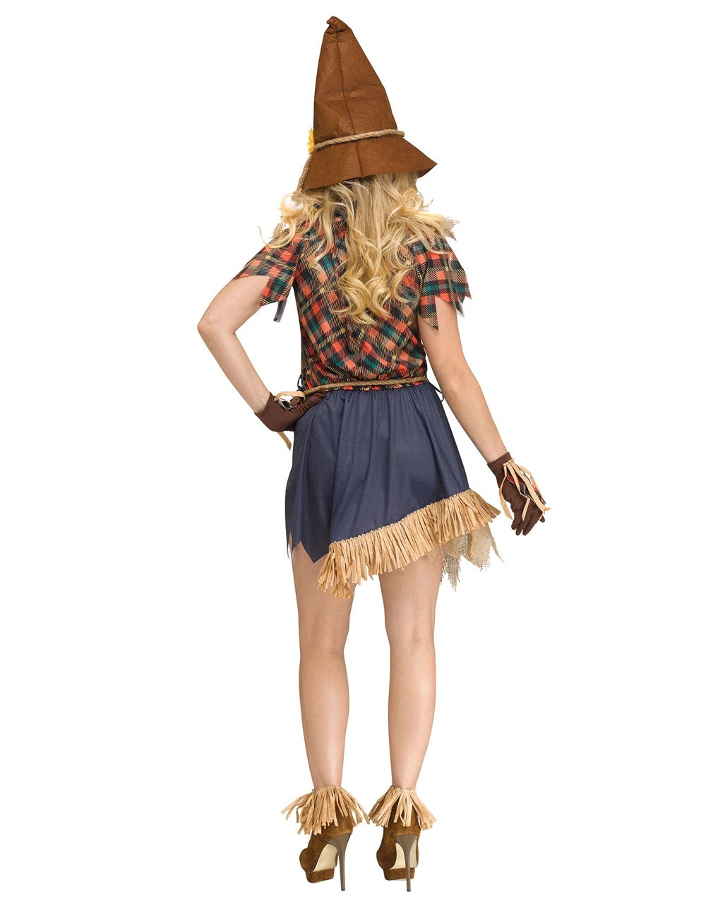 Scary Crow Damen Kostüm – Bild 2