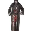 Grim Reaper Robe Mit Fotodruck