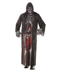 Grim Reaper Robe Mit Fotodruck