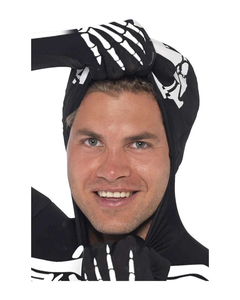 Skelett Skinsuit Glow In The Dark – Bild 5