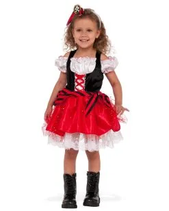 Süßes Piratin Kinderkostüm