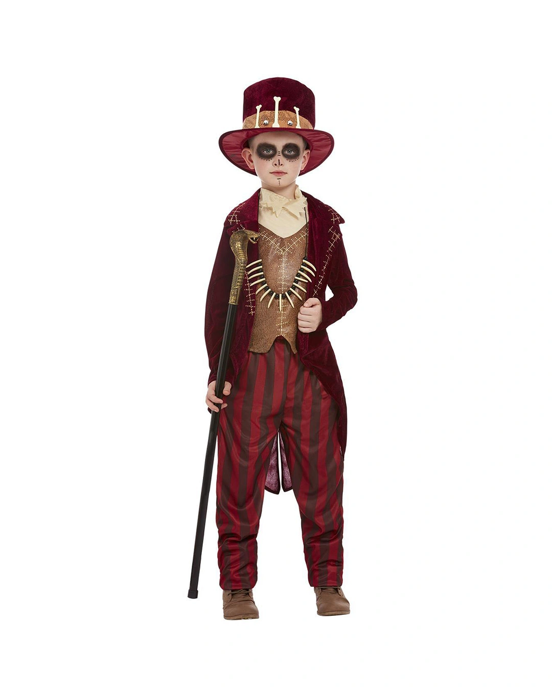 Voodoo Hexen Doktor Kinderkostüm – Bild 2