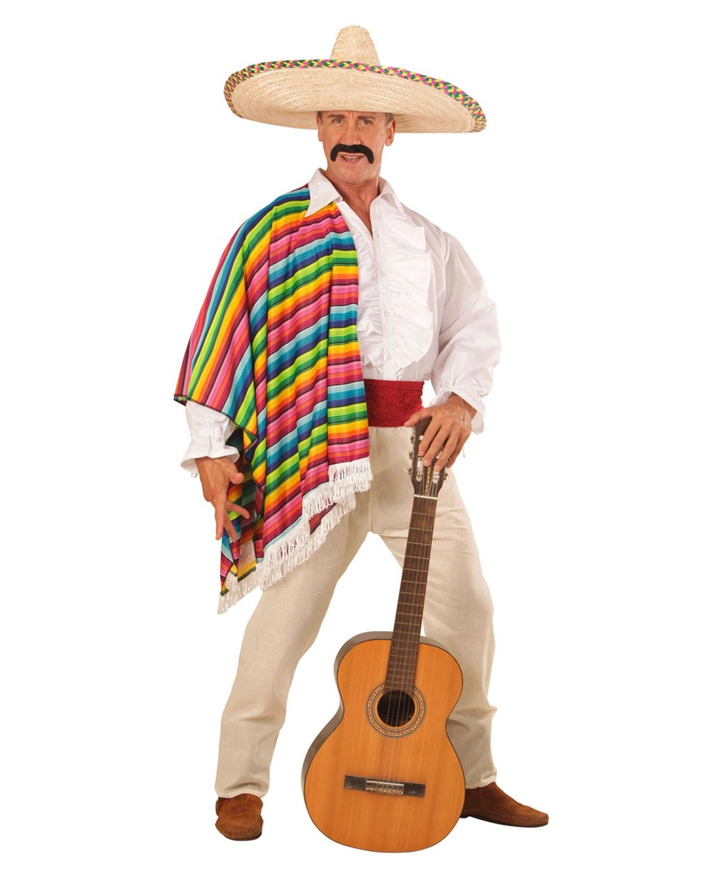 Weißes Rüschenhemd Mit Knöpfen – Bild 5