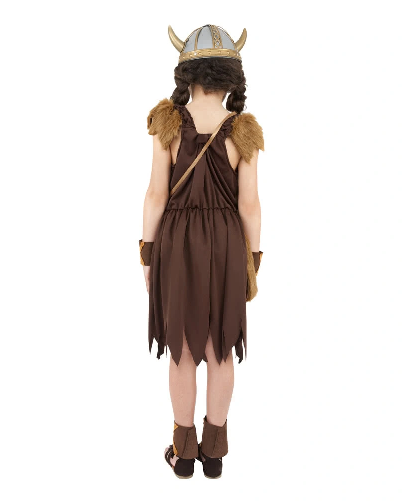 Wikinger Mädchen Kostüm – Bild 2