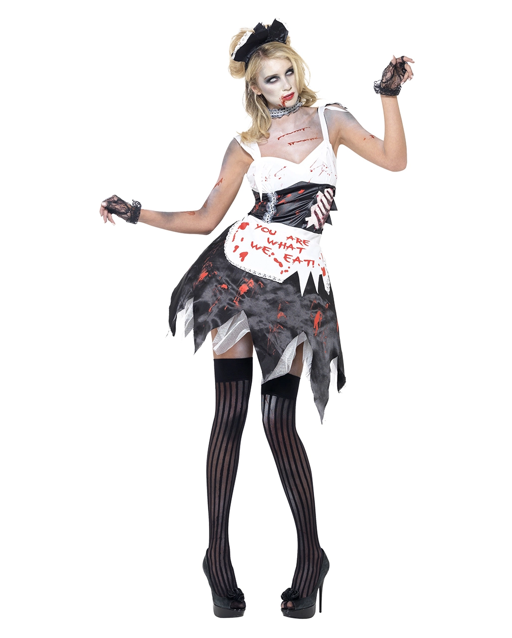 Zombie Zimmermädchen Kostüm – Bild 2