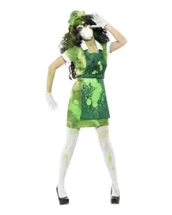 Zombie Laborschwester Kostüm