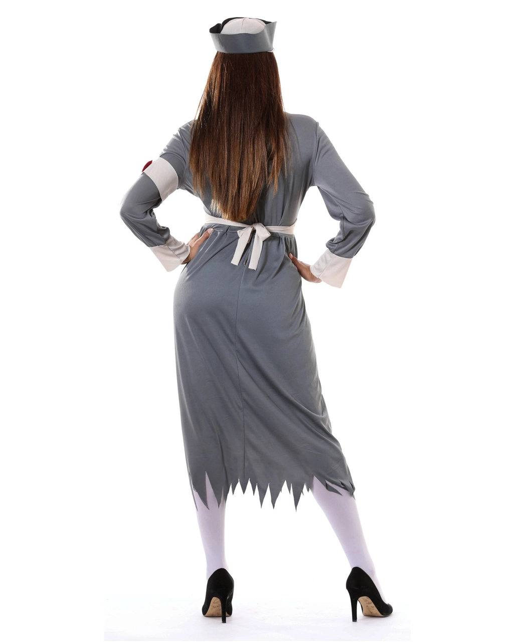 Zombie Lazarettschwester Kostüm – Bild 2